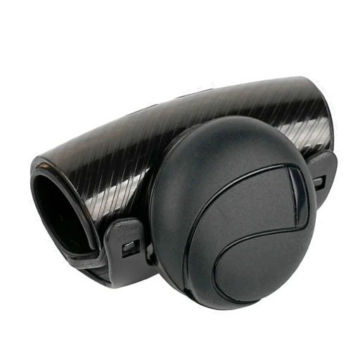 KissDate Steering Wheel Spinner Knob - Universal 360 Degrees Car Vehicle Suicide Power Booster Ball Handle Steering Wheel Accessories for Cars, SUV, Trucks(Black)