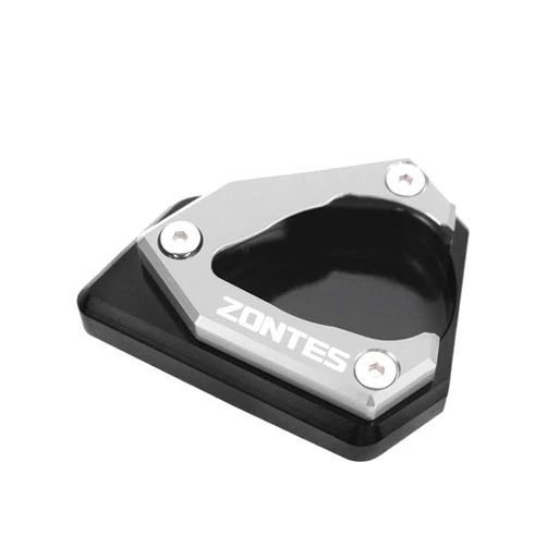 NLEZIZ Extension Plate Pad for Sh&engshi 310R X T ZT310T 310X 310V Motorcycle Accessories Kickstand Sidestand Stand Extension Enlarger Pad The
