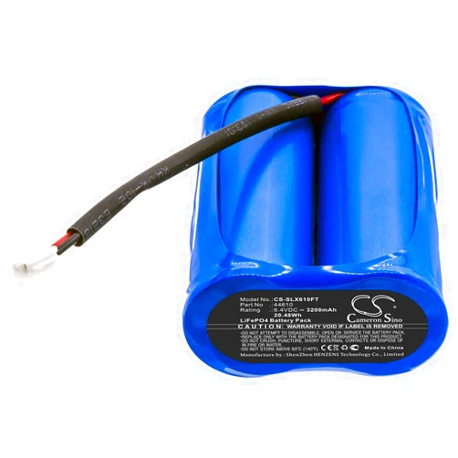DRAWBELL Battery for S'treamlight Fire Vulcan LED,fit Part NO:44610 (3200mAh)