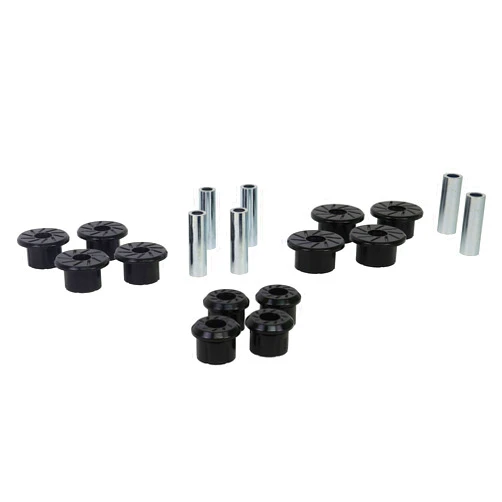 Nolathane REV161.0078 - Rear Leaf Spring Bushings, Black