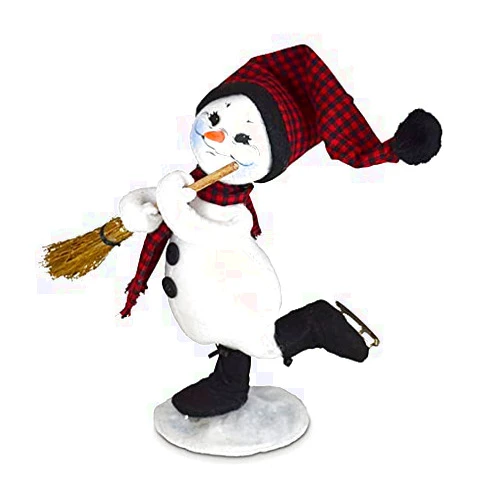 Annalee Winter Woods Snowman, 9 inches