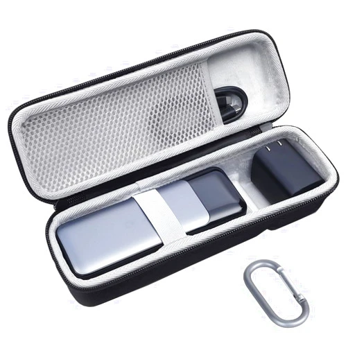 PISOSN Hard Carrying Case Compatible with Anker 737 Power Bank (PowerCore 24K) / Anker Prime Power Bank 27650mAh 250W, Portable Fashion Travel Case