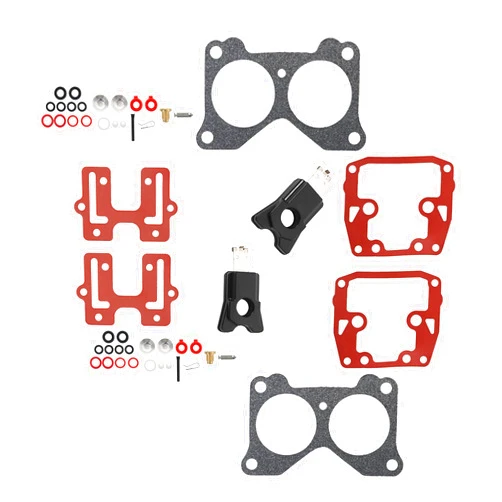 ALL-CARB 2 X Carburetor Carb Repair Kits Replacement for Johnson Evinrude V4 85 90 100 115 125 140 HP 439076