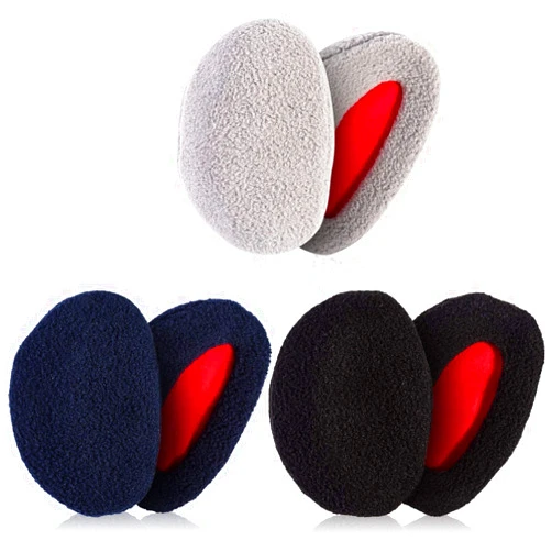 Whaline 3 Pairs Ear Warmers Bandless Ear Muffs Unisex for Winter Outdoors