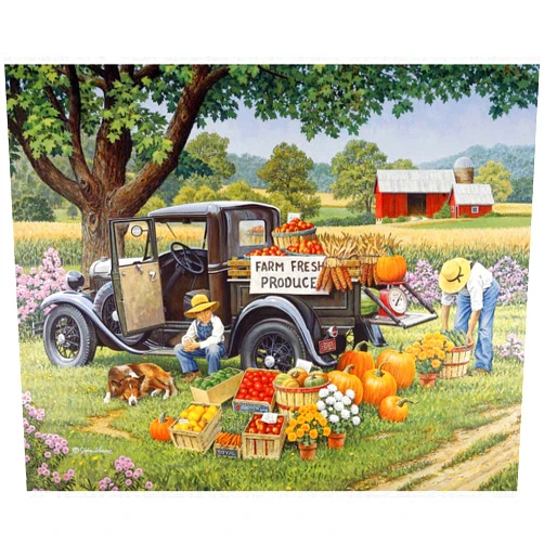 Bits and Pieces - 200 Piece Big Piece Jigsaw Puzzle for Seniors - 15