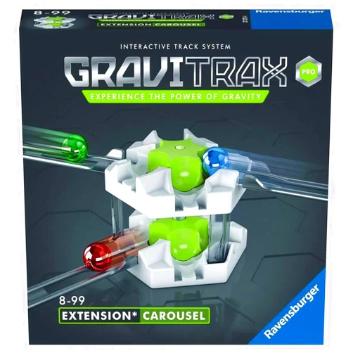 Ravensburger GraviTrax PRO Carousel Accessory - Marble Run & STEM Toy for Boys & Girls Age 8 & Up - Accessory for 2019 Toy of The Year Finalist Gravitrax