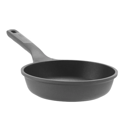 Berghoff Leo Stone+ Non-stick Ceramic Frying Pan 10in, Recycled Aluminum, CeraGreen, Non-toxic, Long Stay-cool Handle, Induction Pan, Stir Fry Eggs Veggies Fish Meat