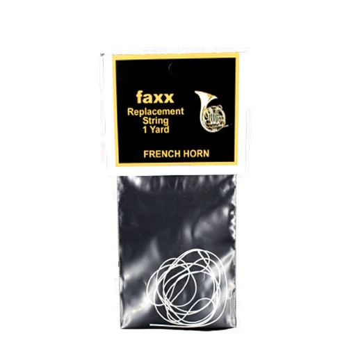 Starving Students Music Supplies Faxx French Horn Rotor String, 36″ White (1 Yard) - For Replacing Your French Horn Valve String