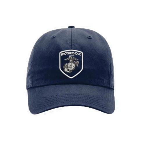 OUTSIDE THE WIRE APPAREL Leatherneck for Life USMC Hat | Officially Licensed Marine Corps Hat | USMC Veteran Hat | Marine Corps Gifts for Men Navy