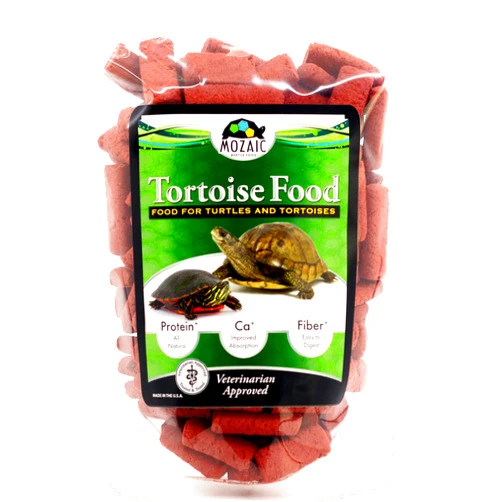 Mozaic Tortoise Food | Complete Formulated Diet for Tortoises | Small Red Biscuit (1