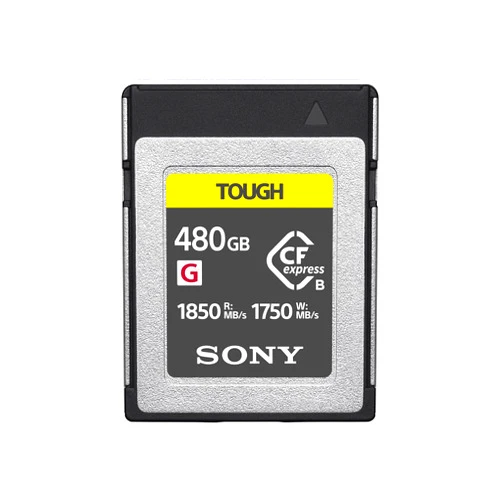 Sony 480GB TOUGH CEB-G series CFexpress Type B Memory Card (CEB-G480T)