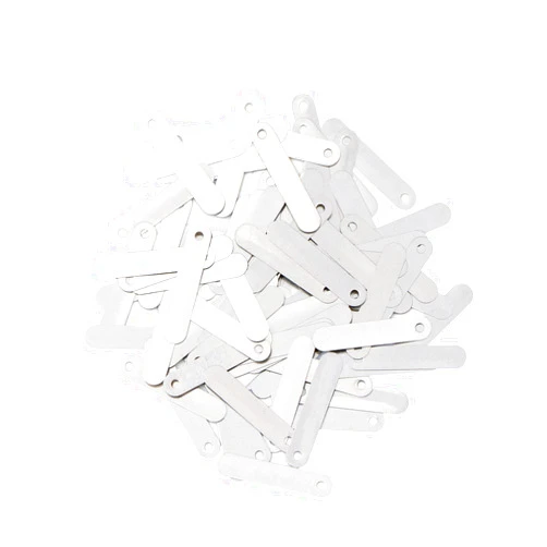U.S. Solid Nickel Plated SPCC Steel Solder Tabs for NiCd, NiMh, SubC Batteries, 100 Count, a U.S. Solid Product
