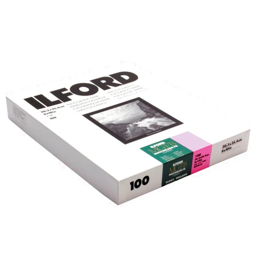 Ilford MGFB1K Fiber Based B & W Paper - 8x10, 100PK Glossy