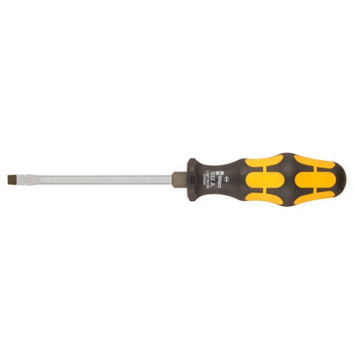 Wera 05018266001 Kraftform Plus 932 A Slotted Screwdriver, 7mm Head, 5