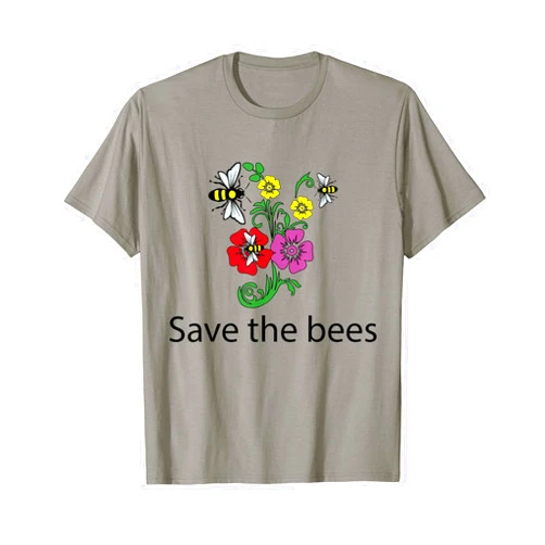 Save the Bees Honey Flower Beekeeper Environment T-Shirt T-Shirt