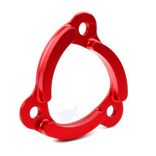 Generic Hginne3 Clutch Clutch Cover Racing Clutchs Covers Clear Spring Retainer Protector Guard fit for Ducati 959/1199/1299/V4/MTS 1200 Scrambler 800, Red