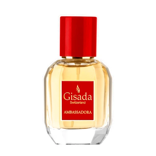 Gisada Ambassadora Women's Perfume - Perfumes for Women with Oriental, Sweet, Floral, Warm Fragrance - Daily Wear Women's Cologne with Juicy, Fruity, Spicy Scent - Made in Switzerland - 1.7 fl. oz.