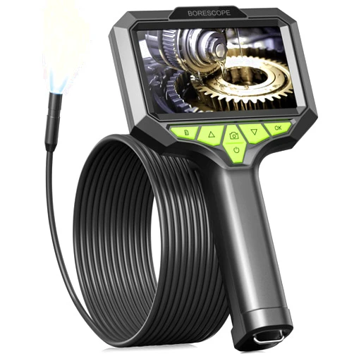 QzkBoeo 1920P Endoscope Camera with Light, 4.3
