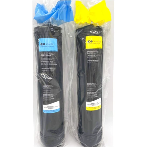 KINETICO Yellow Sediment 9309A & Blue Taste Odor VOC 9307A Cartridge Filters