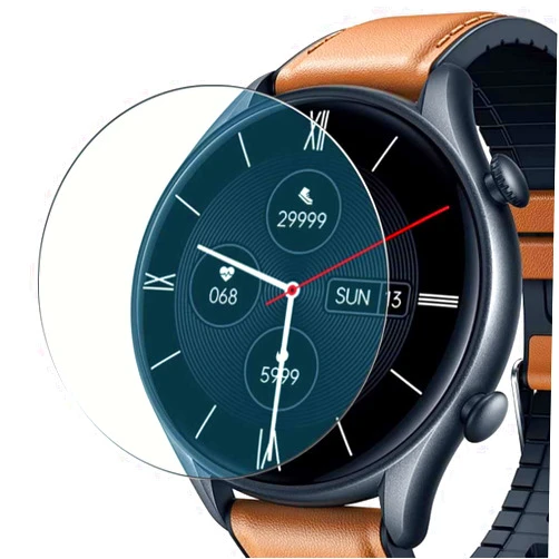Puccy Film for Weybon C18 1.32 smart watch Puccy 3 Pack Anti Blue Light Screen Protector, compatible with Weybon C18 1.32
