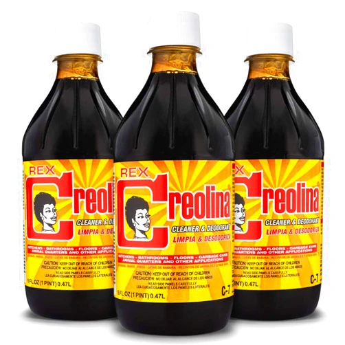 REX Creolina Multi Purpose Cleaner Concentrate | All Purpose Cleaner Used as Bathroom Cleaner, Floor Cleaner, Garbage Disposal Cleaner, Kitchen Cleaner (3 Pack)