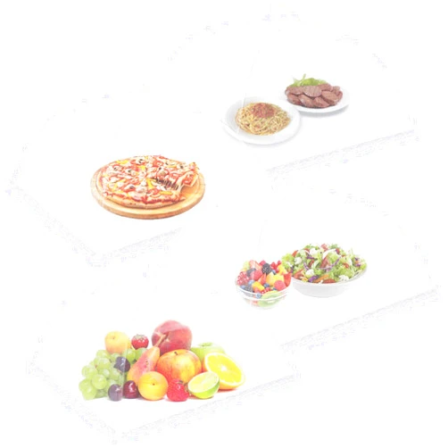 Rindion 4Pack Mesh Food Covers 17inch, Large and Tall Food Covers, Pop-Up Mesh Food Covers Tent Umbrella for BBQs, Outdoors, Screen Tents, Parties Picnics, Fruit Cover