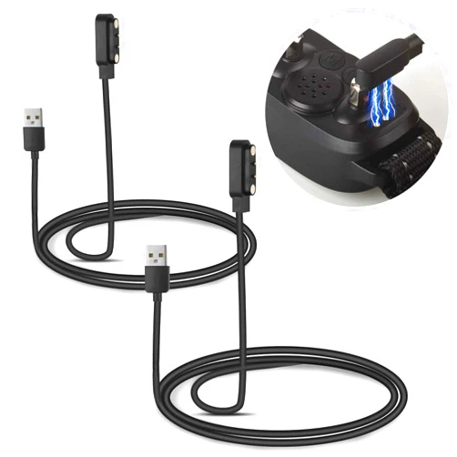 CAPHONT Shock Collar Charger Only Compatible with FAFAFROG Dog Bark Collar, USB Magnetic Charging Cable Dog Collar Charger Replacement