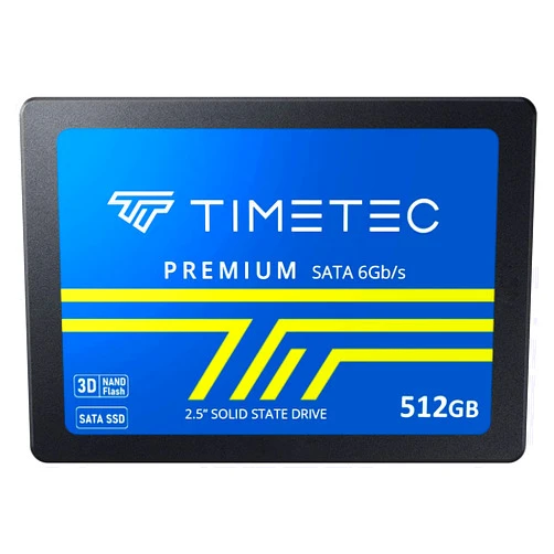 Timetec 512GB SSD 3D NAND SATA III 6Gb/s 2.5 Inch 7mm (0.28
