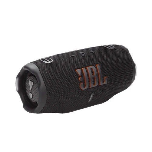 JBL Charge 6 - Portable Waterproof & Drop-Proof Bluetooth Speaker, Bold Pro Sound with AI Sound Boost, 28Hrs of Playtime, Built-in powerbank & Comes with a Sturdy/Removable Carrying Strap (Black)