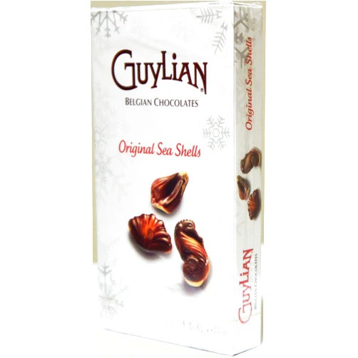 GUYLIAN BELGIAN CHOCOLATES Original Sea Shells Net Wt 4.1 OZ (125 g)