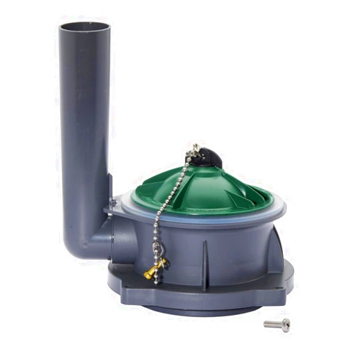 American Standard 3280.040-0070A 4-Inch Flush Valve Assembly for Champion One-Piece Toilets(Compatible ONLY with SELECT Champion 4 One-Piece toilet), Black