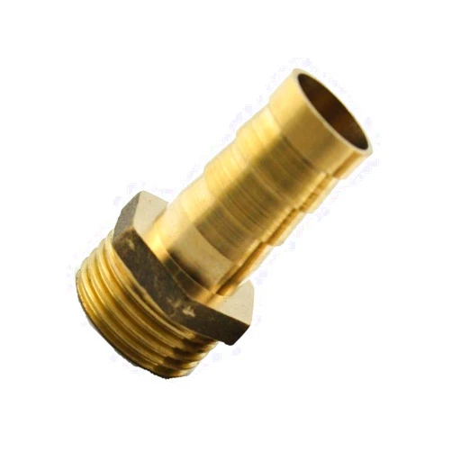 DYNAPEX Metric M16X1.5 Male to Barb Hose ID 1/2” Brass Adapter Fitting