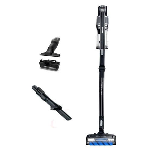 Shark IZ682H Vertex Pro Lightweight Cordless Stick Vacuum with DuoClean PowerFins, Black/Silver