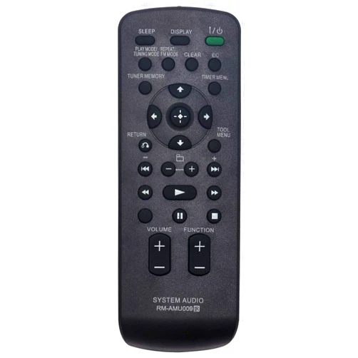 AIDITIYMI RM-AMU009 RMAMU009 Replace Remote Control fit for Sony Mini Hi-Fi Component Audio Stereo System CMT-BX20i CMT-BX50BTi CMT-CX4iP CMT-CX5BiP CMT-CX5iP CMT-FX300i CMT-FX350i CMT-HX35R CMT-HX50BTR