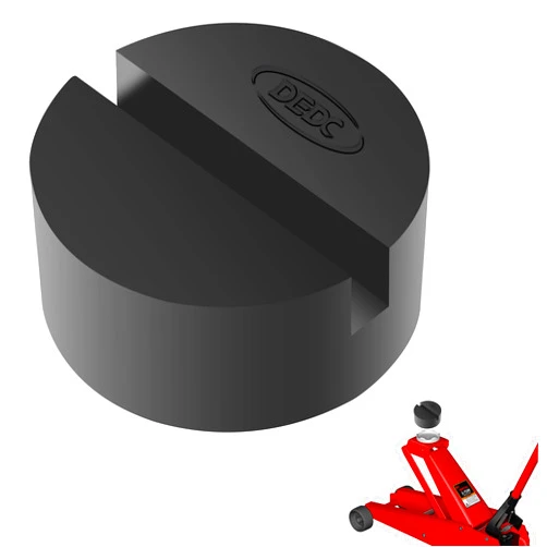 DEDC Floor Jack Pad Universal Jack Stand Rubber Pinch Protector Car Adapter,1 Pack