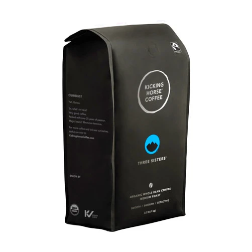 Kicking Horse Coffee, Three Sisters, Medium Roast, Whole Bean, 2.2 Pound - Certified Organic, Fairtrade, Kosher Coffee
