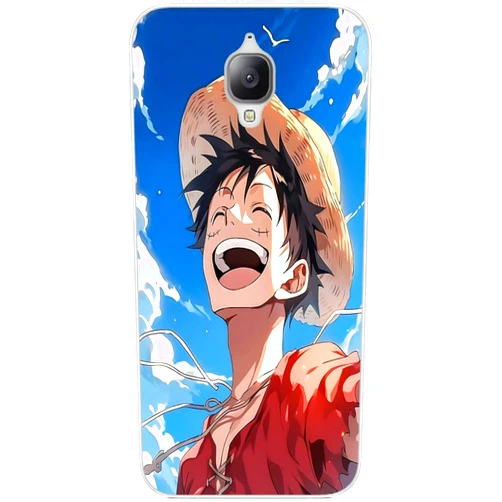 JZCRDQ Compatible with OnePlus 3 | OnePlus 3T Case with Luffy 112,Thin Soft Shell TPU Silicone Transparent Phone Case