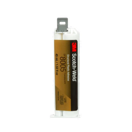 3M Scotch-Weld Structural Plastic Adhesive DP8005 Black, 45 mL Duo-Pak, 99352