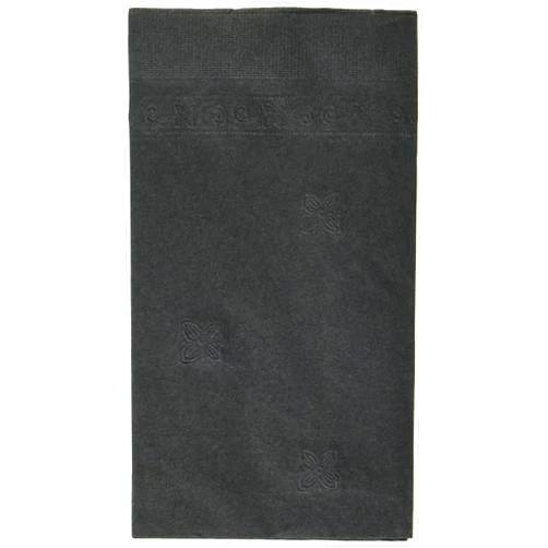 Perfectware 2 ply Black Paper Dinner Napkins- 50 Count