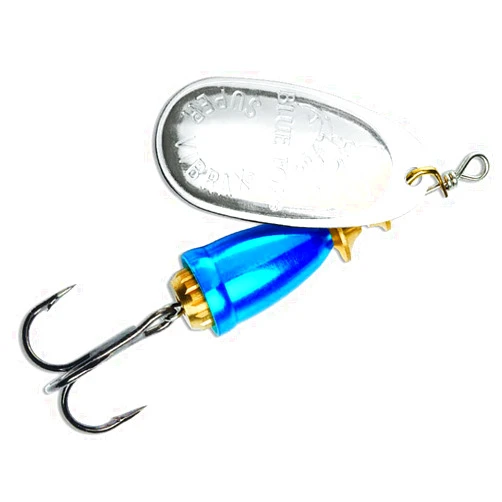 Rapala Blue Fox Classic Vibrax 01 Plated 1/8 (Silver/Chrome Blue, Size- 2.38)