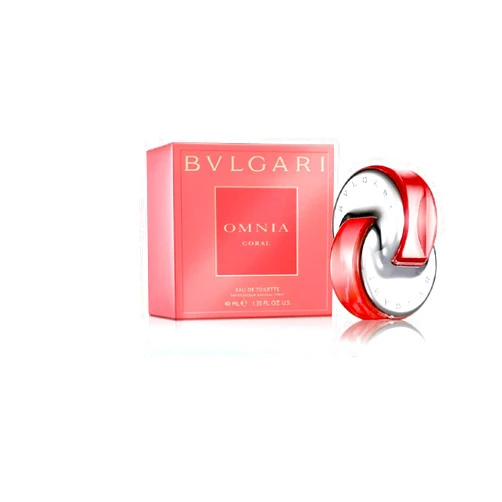 Bvlgari Omnia Coral Eau De Toilette Spray for Women, 1.35 Ounce