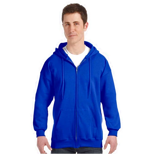 Hanes Men's Ultimate Full-Zip Hoodie, Men's Hooded Fleece Sweatshirt with Zipper