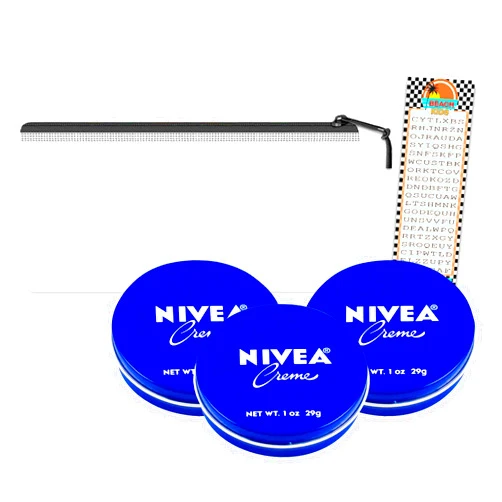 World's Finest Nivea Creme Tin Travel Size Kit - 3 Pack Nivea Travel Size Cream 1 Oz with Travel Bag Bundle | Nivea Body Lotion Travel Set for Women