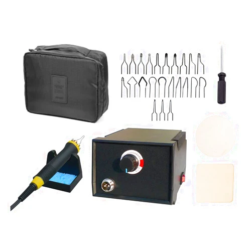 Afantti Electric Wood Burning Pen Tool Kit Set Professional Pyrography Machine Electric Woodburning Leather Burner | 23 Tips | Carry Case | for Adult Starter Beginner Craft