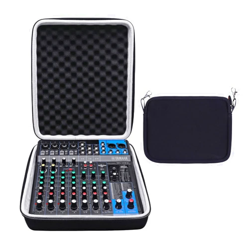 XANAD Hard Case for YAMAHA MG10XU or MG10 or MG0610-Input Stereo Mixer with Small Storage Cover - Carrying Storage Bag