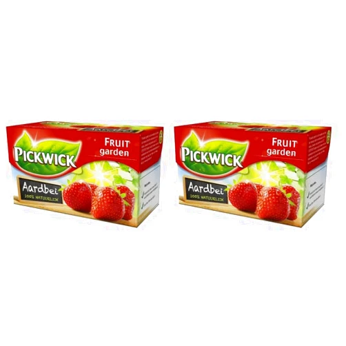 Pickwick Jacobs Douwe Egberts, Pickwick, Tea, Master Blenders, Fruits Strawberry, Single Pack (Pack of 2)