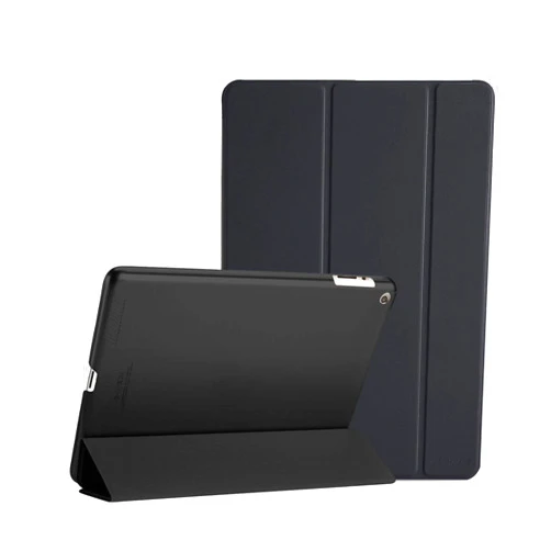 ProCase iPad 2 3 4 Case (Old Model) – Ultra Slim Lightweight Stand Case with Translucent Frosted Back Smart Cover for Apple iPad 2/iPad 3 /iPad 4 –Black