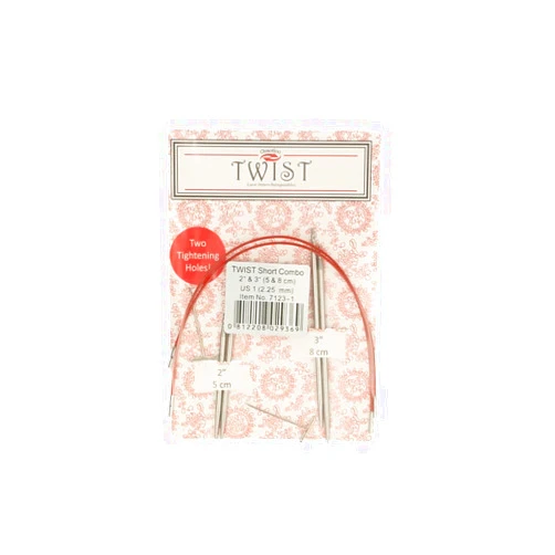 ChiaoGoo Twist Lace Short Combo Pack 5+8cm 2.25mm - 1pc