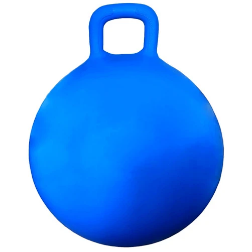 AppleRound Space Hopper Ball with Air Pump, 18in/45cm Diameter for Age 3-6, Kangaroo Bouncer, Hippity Hoppity Hop Ball for Children, Plain Color