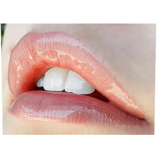 SeneGence Lipsense Pink Champagne cool undertones with a metallic shimmer finish